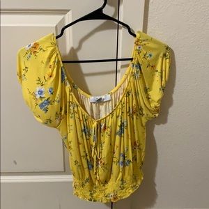 forever 21 floral shirt